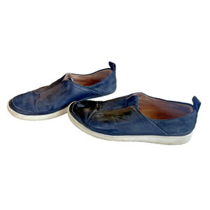 Vionic Zinah Leather Sneaker Womans Size 10 Black & White Shoes